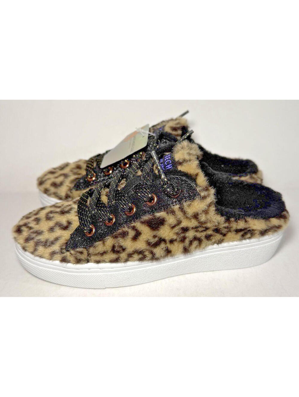 SKECHERS Street LA Goldie-Generation Cozy Sneaker Leopard